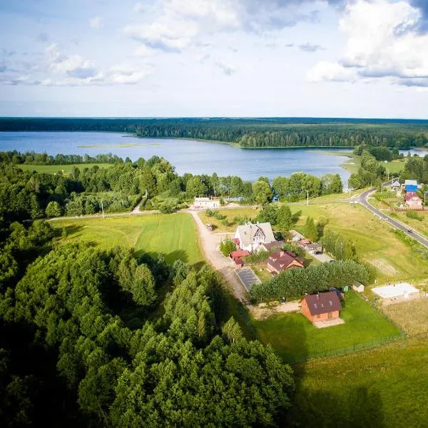 "Rowerowa Przystań" turystyka wiejska & agroturystyka nad jeziorem Serwy w sercu Puszczy, hotel v destinácii Sucha Rzeczka