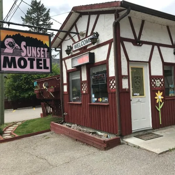 Sunset Motel, hotel v destinaci Radium Hot Springs