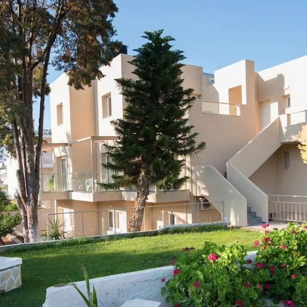 Blue Sky Apartments, hotel v destinaci Malia