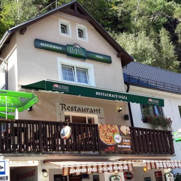 Restaurace a Penzion Oáza, Hotel in Hřensko