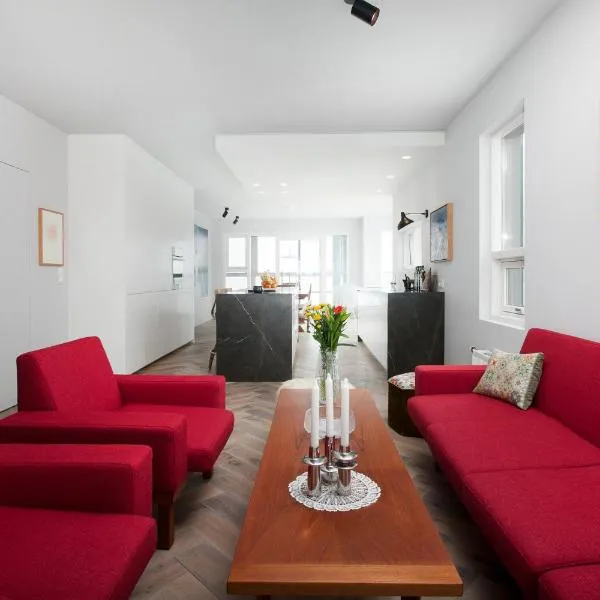 Ocean View Luxury Apartment in Central Reykjavik、レイキャビクのホテル