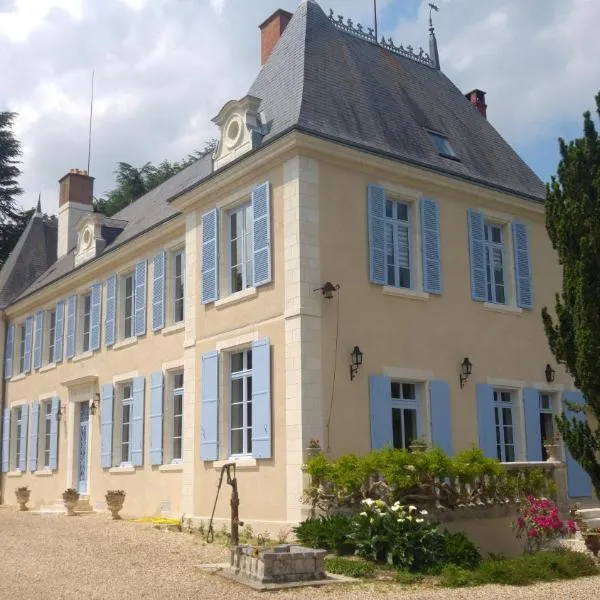 Manoir de la Voute maison d'hôtes, hotell i Pouillé