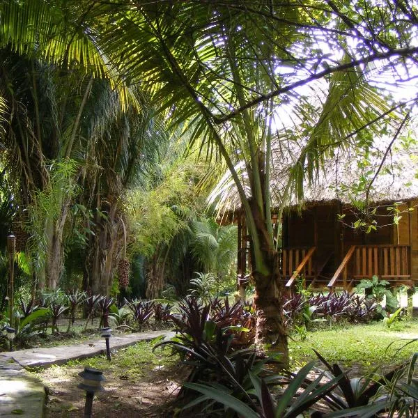 Cohune Palms River Cabanas, hotel v destinaci Bullet Tree Falls