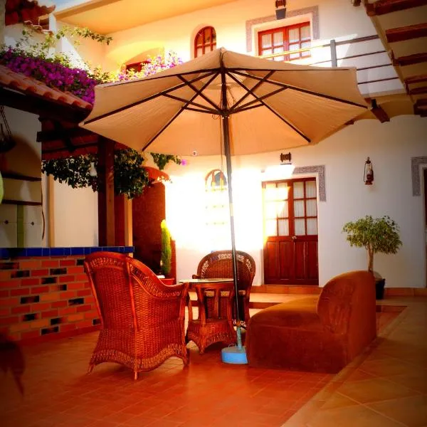 La Escondida Hostal, hotell i Estancia Chaunaca