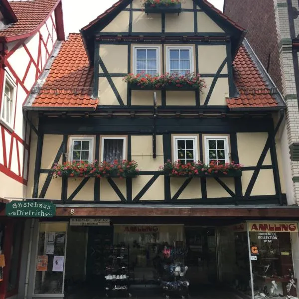 Gästehaus Dietrich, hotel v destinaci Bad Sooden-Allendorf