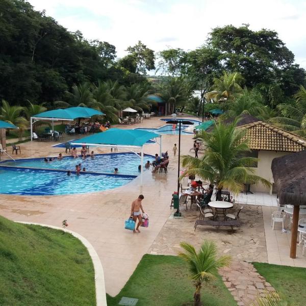Aldeia do Lago C204- COOLER liberado no parque aquático, churrasqueiras, internet no ap , rampa no lago, ponto recarga de carro elétrico, pesqueiro - Foto 4