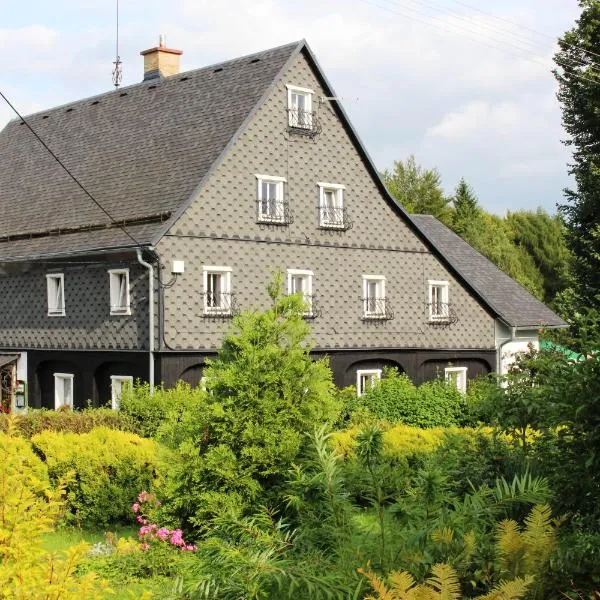 Penzion Vlčárna, hotel in Krásná Lípa