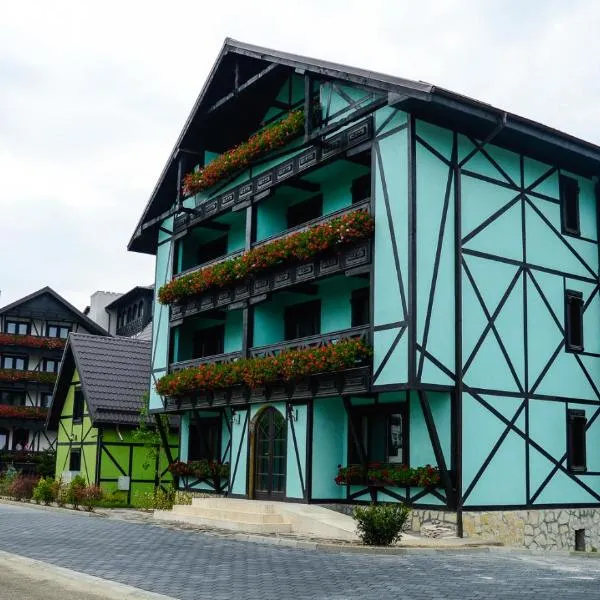 Vila Alsace Podu' cu Lanturi, hotel in Iteşti