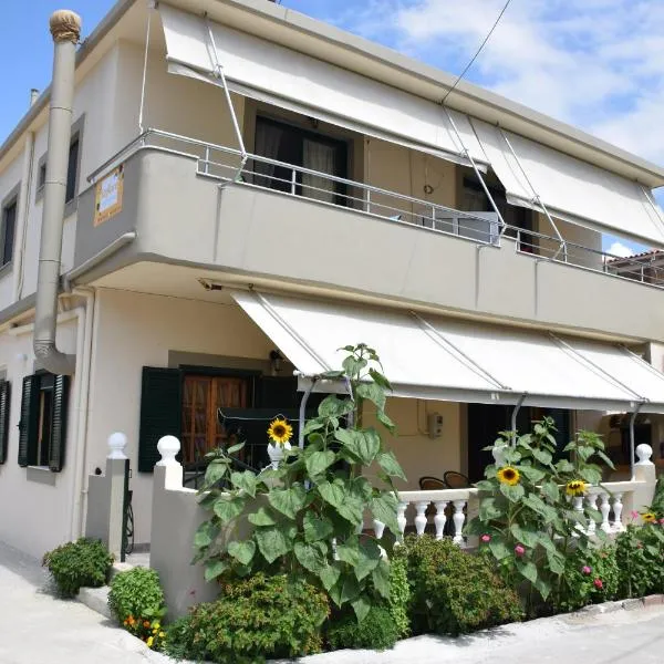 Sunflower Apartments, hotel Kalamákiban