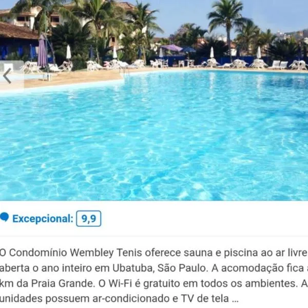 Ubatuba Apto. Wembley Tênis, khách sạn ở Ubatuba