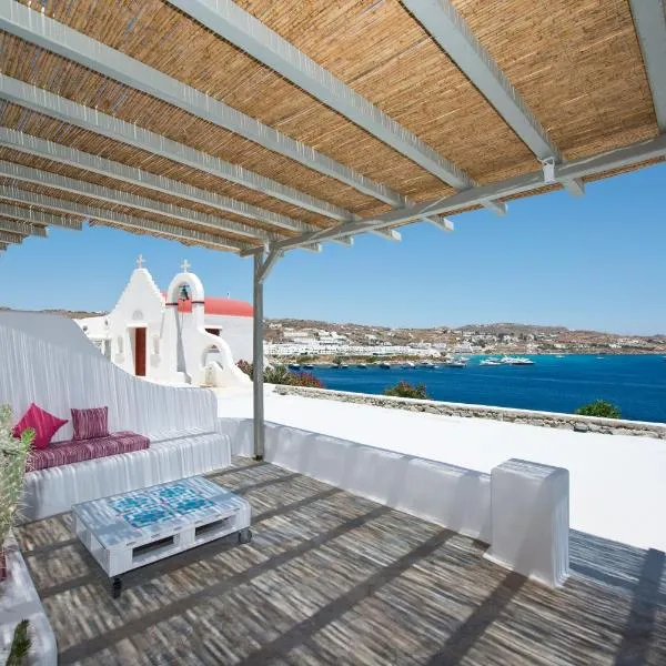 Mykonos Azure, hotel Pszarúban