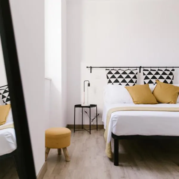 Stazione a mare, hotel Casalbordinóban