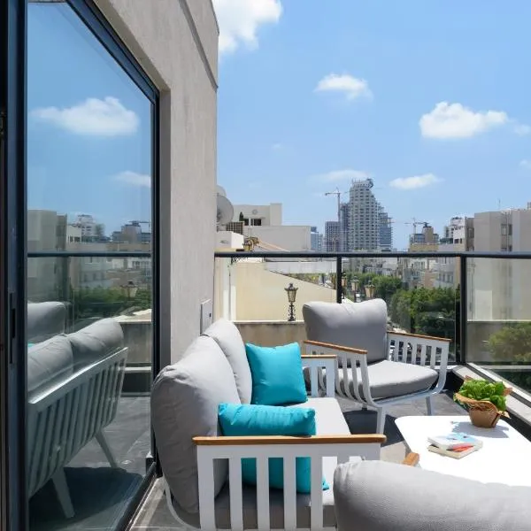 The Roof - By Sea Land Suites, hotel v destinaci Tel Aviv