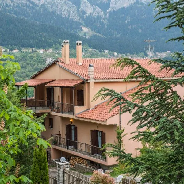 Archontiko Christodoulou, hotel v destinácii Vronteró