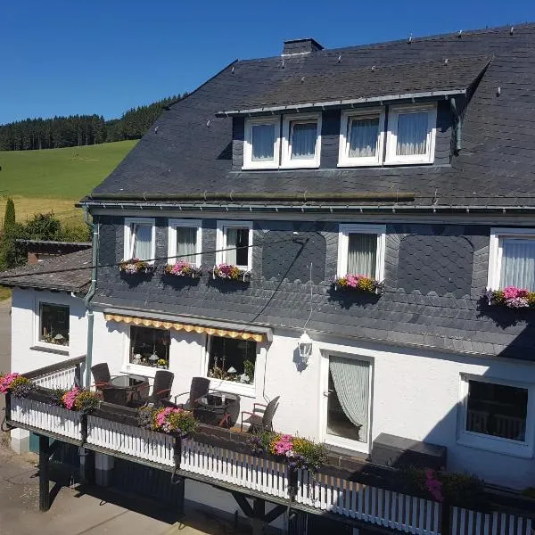 Pension Bergfrieden, hotel v destinaci Schmallenberg
