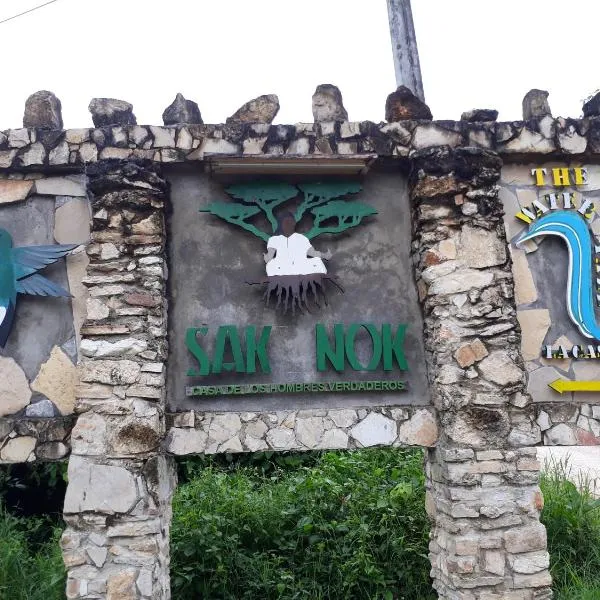 Eco Hotel Sak Nok, Hotel in Lacanjá