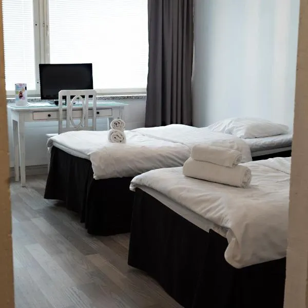 Hotelli Alexanderin huoneistohotelli huoneet, hotel en Mänttä