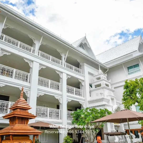 White Boutique Hotel and Spa, hotel v mestu Ban Mae Hom