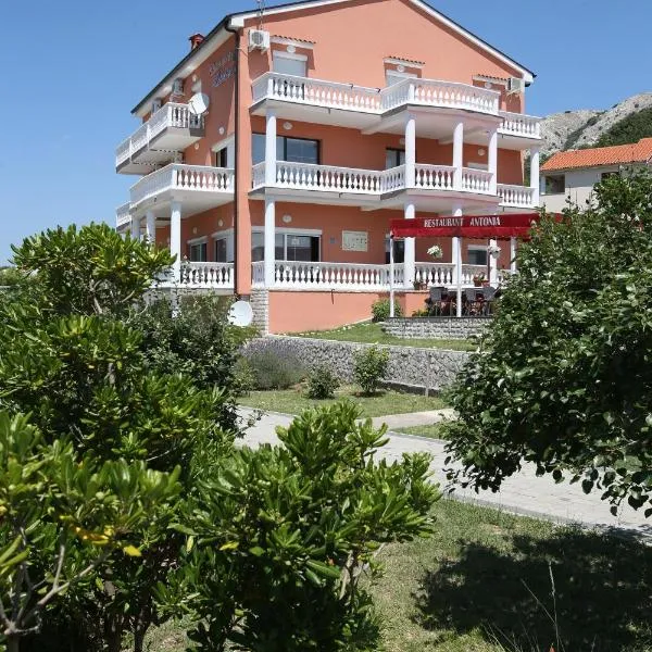 Pension Antonia, hotel a Baška