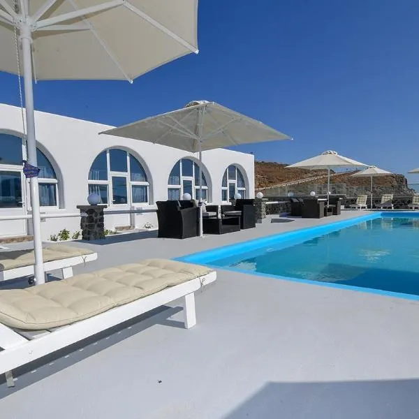 Thirassia Paradise Suites: Thirasía şehrinde bir otel