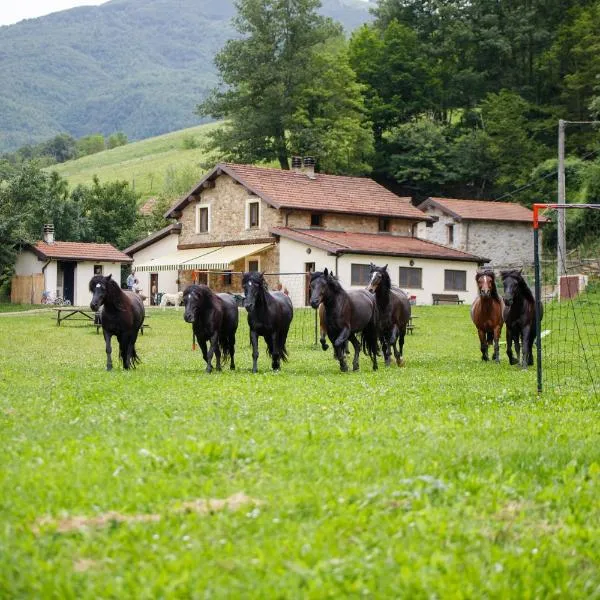 Agriturismo Carovane, hotel v destinaci Compiano