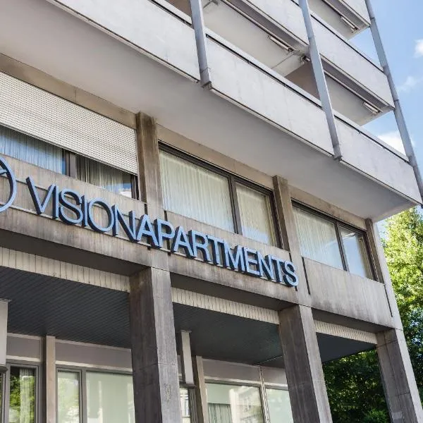 VISIONAPARTMENTS Rue Caroline - contactless check-in, hotel Lausanne-ban