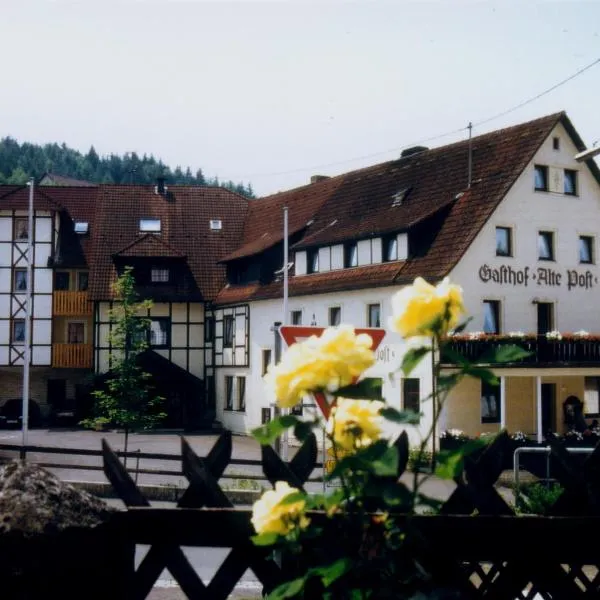 Gasthof Alte Post, hotel v destinaci Obertrubach