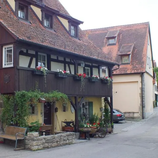 Gästehaus Gerlinger, hotel v destinaci Rothenburg ob der Tauber