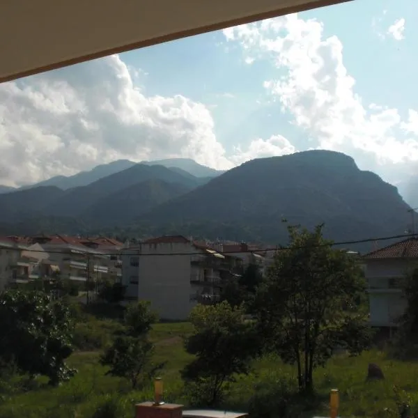 ΔΙΑΜΕΡΙΣΜΑ ΣΤΟ ΛΙΤΟΧΩΡΟ ΜΕ ΕΚΠΛΗΚΤΙΚΗ ΘΕΑ, hotel v destinaci Litochoro