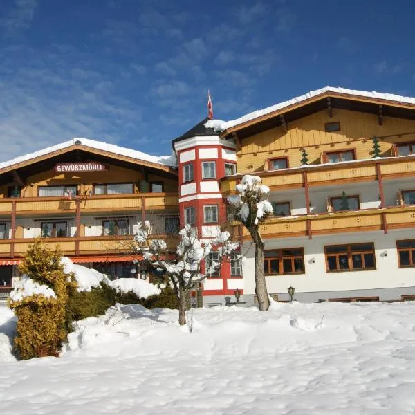 Ferienhotel Gewürzmühle, hotel en Zauchensee