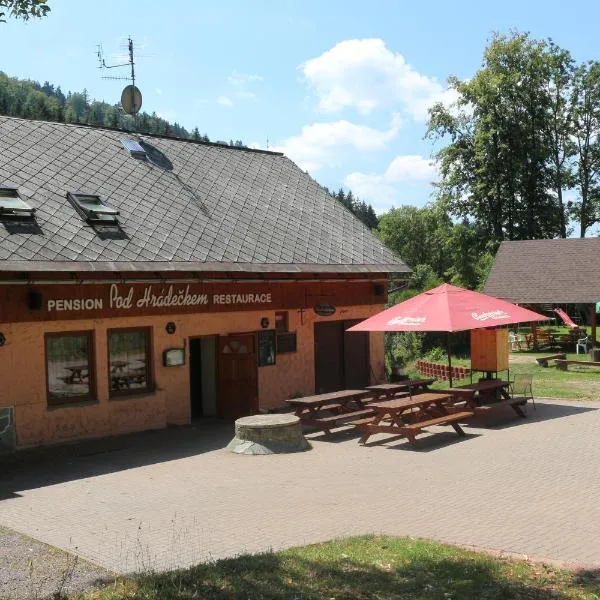 Höllenhäuser에 위치한 호텔 Pension Pod Hrádečkem