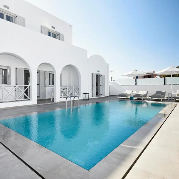 Tramonto Private Villa、モノリソスのホテル