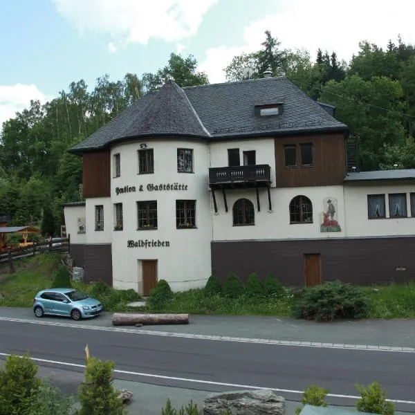 Hotel Waldfrieden, hotel v destinaci Elsterberg