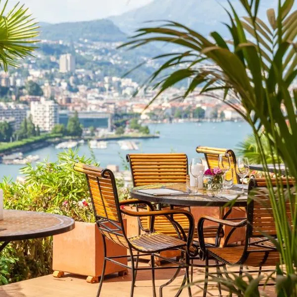 Suitenhotel Parco Paradiso, hotell Luganos