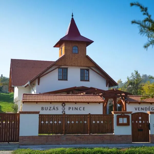Buzás Pince Vendégház, hotel Ecséden