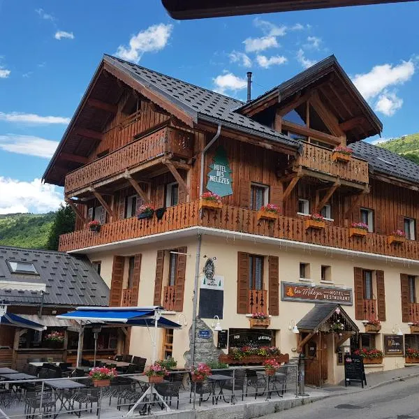 Hôtel-Chalet les Mélèzes，瓦盧瓦爾的飯店