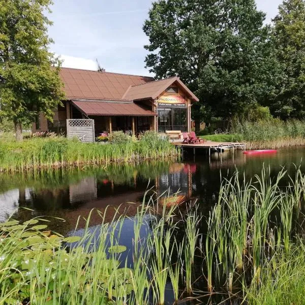 Raudonkalnis, отель в городе Mankiškiai