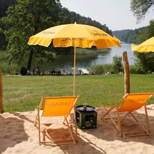 Waldkiez Tiefensee, hotel en Tiefensee