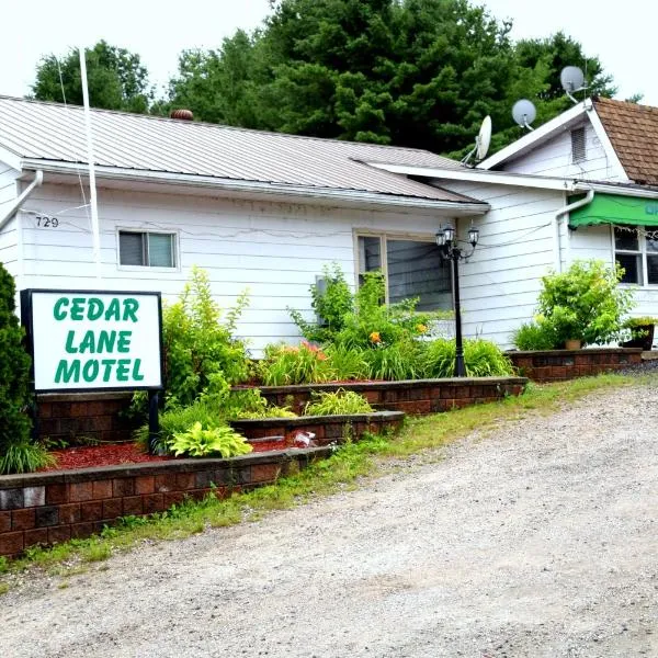 Cedar Lane Motel, hotel en Bracebridge