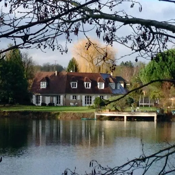 La maison du lac、オーヴェル・シュル・オワーズのホテル