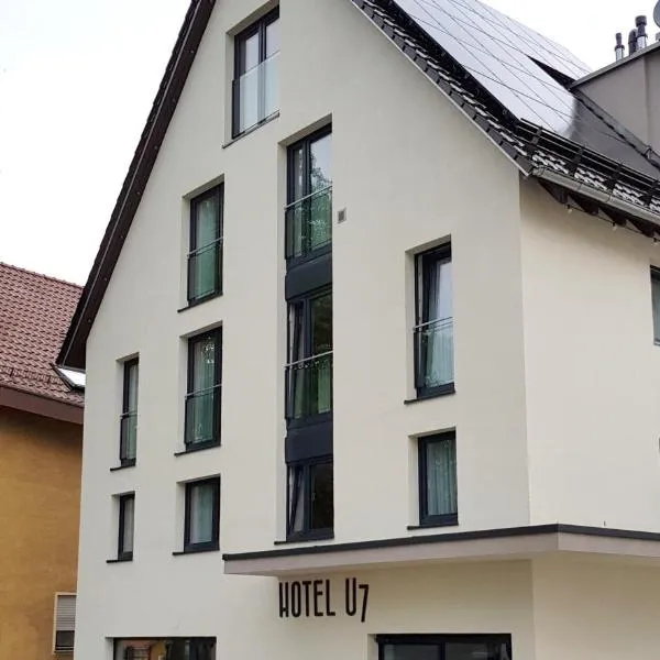 Hotel U7, hótel í Metzingen
