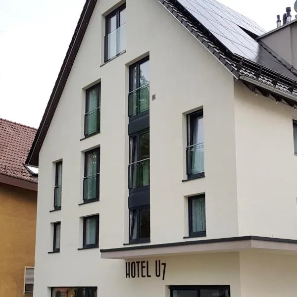 Hotel U7, отель в Метцингене