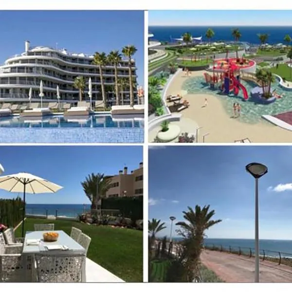 Infinity luxury sea view apartment with private garden, hotel em Arenales del Sol