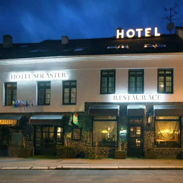 Hotel Solaster Garni, hotel a Třebíč