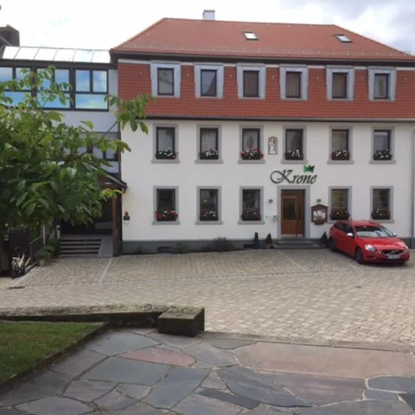 Hotel & Gästehaus Krone, hotel em Geiselwind