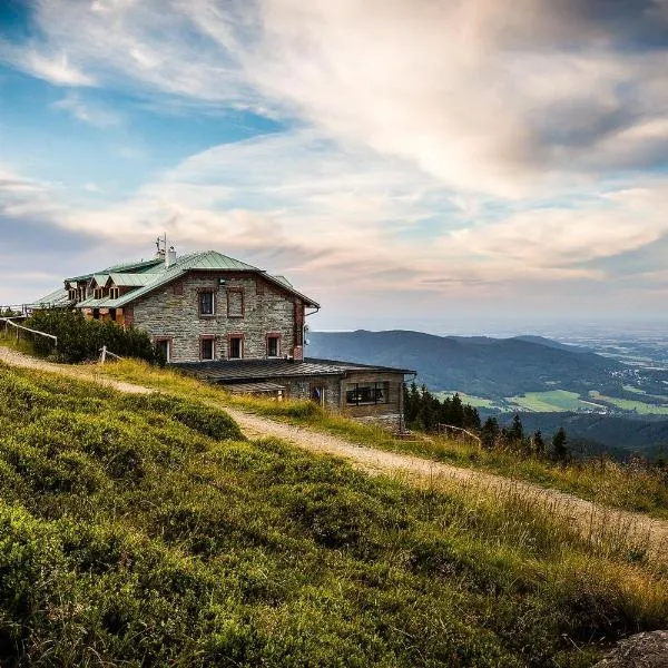 Chata Jiriho na Seraku, hotel v Bělé pod Pradědem