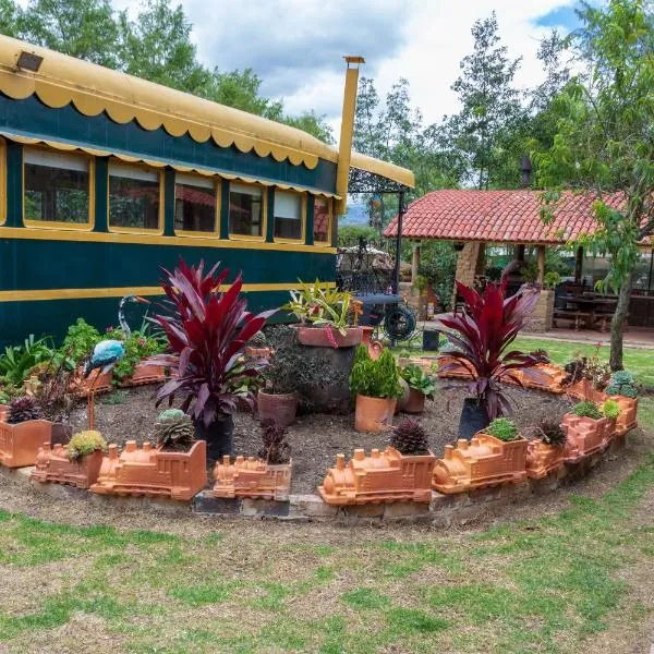 Los Vagones de William, hotel v destinaci Tibasosa