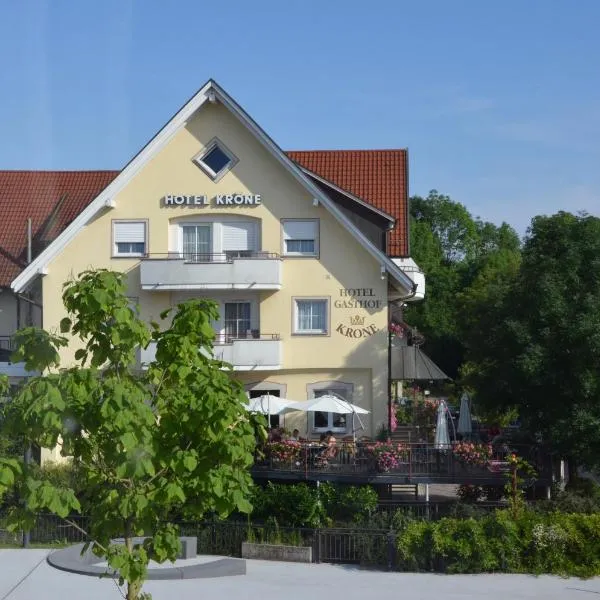 Hotel & Restaurant KRONE, hotel v mestu Kressbronn am Bodensee
