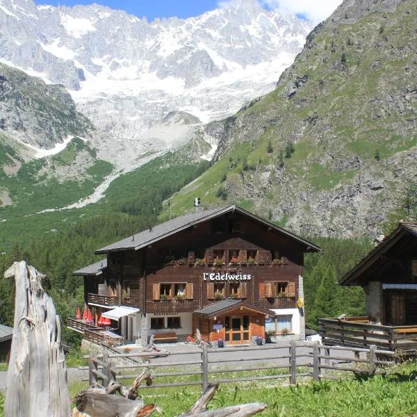 Hotel Edelweiss, hotel v destinaci La Fouly
