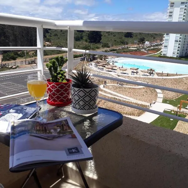 Departamento Laguna Bahía, hotel v destinaci Algarrobo